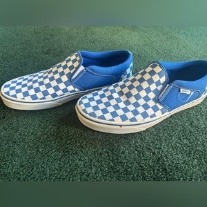 Vans checkered shoes size 11M NWT